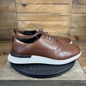 Wolf and Shepherd Mens Size US 8 Crossover Longwing Shoes Brown White Sole